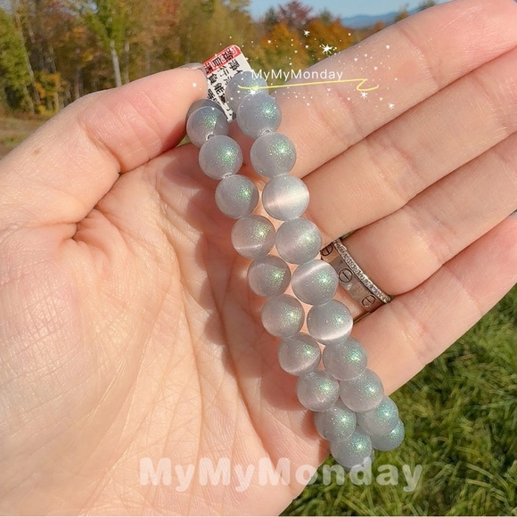 Handmade Jewelry - Selenite Bracelet 8mm